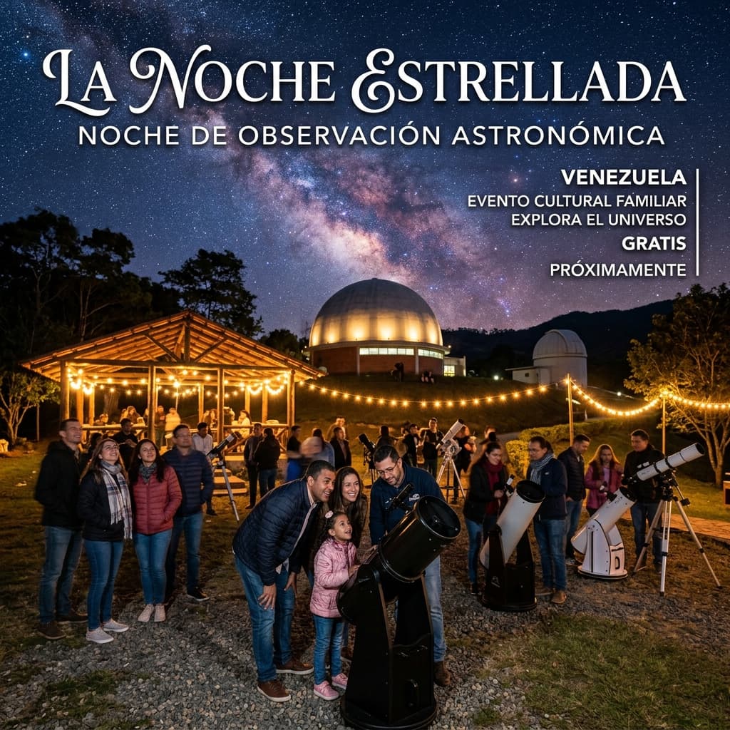 La Noche Estrellada — Evento Cultural & Astronómico